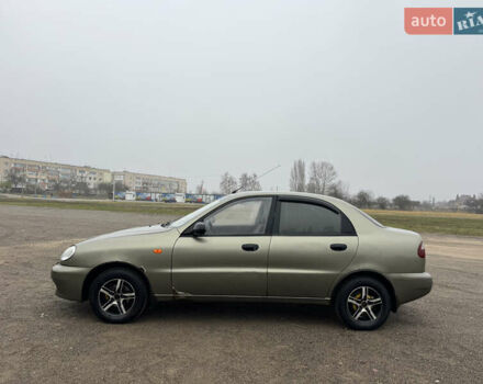 Зелений Деу Ланос, об'ємом двигуна 1.39 л та пробігом 196 тис. км за 1100 $, фото 1 на Automoto.ua