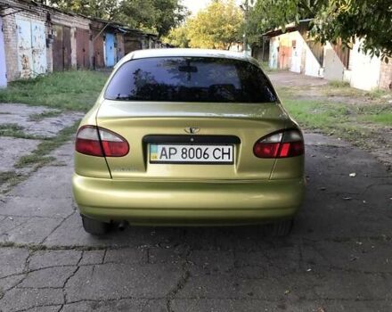 Зеленый Дэу Ланос, объемом двигателя 1.5 л и пробегом 200 тыс. км за 3000 $, фото 2 на Automoto.ua