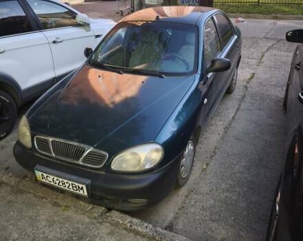 Зелений Деу Ланос, об'ємом двигуна 1.5 л та пробігом 161 тис. км за 800 $, фото 2 на Automoto.ua