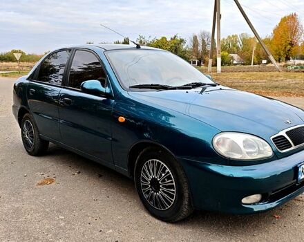 Дэу Ланос 2007 в Кобеляках на Automoto.ua Зеленый Дэу Ланос, объемом двигателя 1.4 л и пробегом 198 тыс. км за 2250 $, фото 3 на Automoto.ua