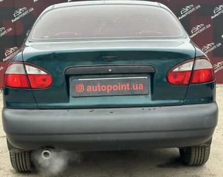 Зеленый Дэу Ланос, объемом двигателя 1.6 л и пробегом 225 тыс. км за 3000 $, фото 8 на Automoto.ua