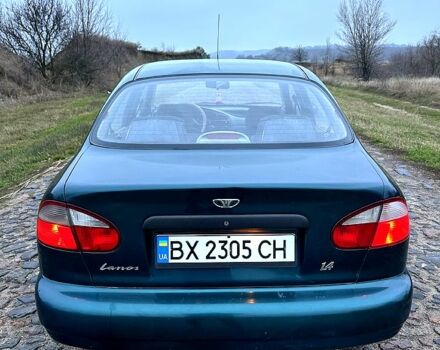 Зеленый Дэу Ланос, объемом двигателя 1.4 л и пробегом 190 тыс. км за 1899 $, фото 6 на Automoto.ua