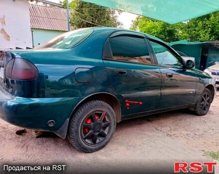 Зеленый Дэу Ланос, объемом двигателя 1.4 л и пробегом 115 тыс. км за 2100 $, фото 7 на Automoto.ua