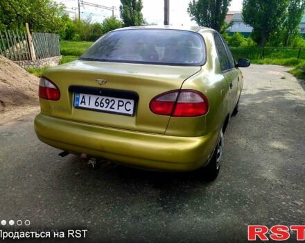 Зеленый Дэу Ланос, объемом двигателя 1.5 л и пробегом 183 тыс. км за 2600 $, фото 3 на Automoto.ua