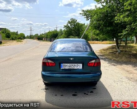 Зеленый Дэу Ланос, объемом двигателя 1.3 л и пробегом 160 тыс. км за 1900 $, фото 2 на Automoto.ua