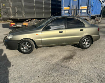 Зеленый Дэу Ланос, объемом двигателя 1.5 л и пробегом 265 тыс. км за 2400 $, фото 2 на Automoto.ua