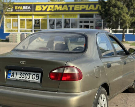 Зеленый Дэу Ланос, объемом двигателя 1.5 л и пробегом 295 тыс. км за 2500 $, фото 3 на Automoto.ua