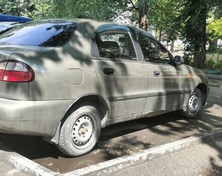 Зеленый Дэу Ланос, объемом двигателя 1.39 л и пробегом 118 тыс. км за 2000 $, фото 2 на Automoto.ua