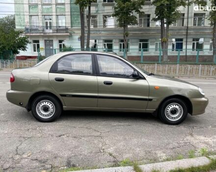 Зеленый Дэу Ланос, объемом двигателя 1.5 л и пробегом 93 тыс. км за 3590 $, фото 2 на Automoto.ua