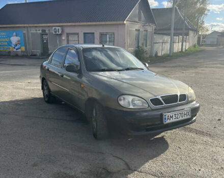 Зеленый Дэу Ланос, объемом двигателя 1.5 л и пробегом 265 тыс. км за 2400 $, фото 8 на Automoto.ua