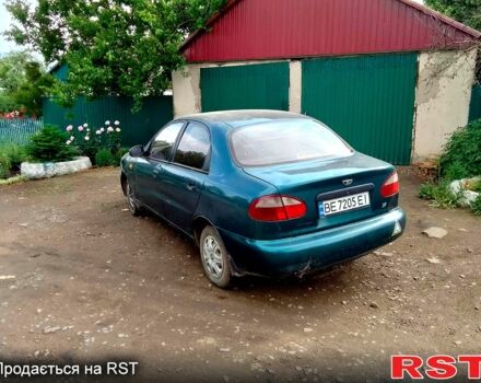 Дэу Ланос 2007 в Николаеве на Automoto.ua Зеленый Дэу Ланос, объемом двигателя 1.4 л и пробегом 234 тыс. км за 1150 $, фото 2 на Automoto.ua
