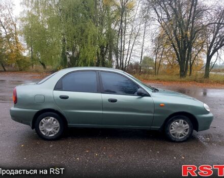 Зеленый Дэу Ланос, объемом двигателя 1.5 л и пробегом 224 тыс. км за 2500 $, фото 1 на Automoto.ua