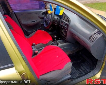 Зеленый Дэу Ланос, объемом двигателя 1.3 л и пробегом 180 тыс. км за 1300 $, фото 2 на Automoto.ua