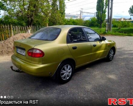 Зеленый Дэу Ланос, объемом двигателя 1.5 л и пробегом 183 тыс. км за 2600 $, фото 2 на Automoto.ua