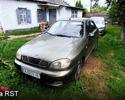 Зеленый Дэу Ланос, объемом двигателя 1.4 л и пробегом 366 тыс. км за 2100 $, фото 1 на Automoto.ua