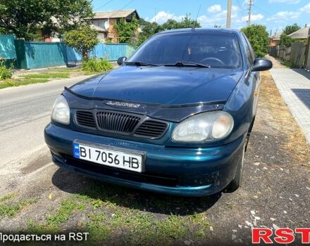 Зеленый Дэу Ланос, объемом двигателя 1.5 л и пробегом 0 тыс. км за 1600 $, фото 1 на Automoto.ua