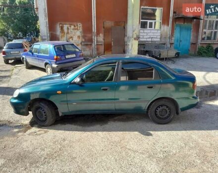 Зеленый Дэу Ланос, объемом двигателя 1.6 л и пробегом 298 тыс. км за 2600 $, фото 3 на Automoto.ua