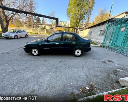 Зеленый Дэу Ланос, объемом двигателя 1.5 л и пробегом 200 тыс. км за 1500 $, фото 2 на Automoto.ua