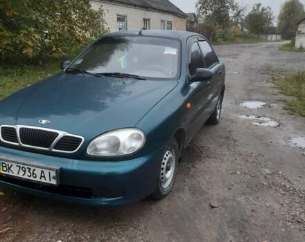 Зеленый Дэу Ланос, объемом двигателя 1.5 л и пробегом 102 тыс. км за 2700 $, фото 4 на Automoto.ua