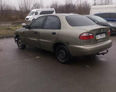 Зеленый Дэу Ланос, объемом двигателя 1.5 л и пробегом 238 тыс. км за 750 $, фото 2 на Automoto.ua