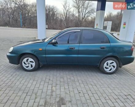 Зеленый Дэу Ланос, объемом двигателя 1.5 л и пробегом 146 тыс. км за 2300 $, фото 6 на Automoto.ua