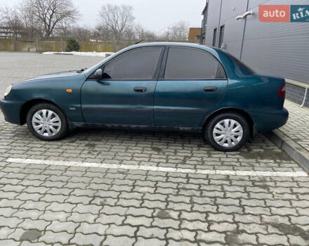 Зелений Деу Ланос, об'ємом двигуна 1.5 л та пробігом 210 тис. км за 1950 $, фото 1 на Automoto.ua