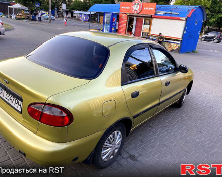 Зеленый Дэу Ланос, объемом двигателя 1.5 л и пробегом 120 тыс. км за 2600 $, фото 1 на Automoto.ua