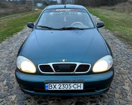 Зеленый Дэу Ланос, объемом двигателя 1.4 л и пробегом 190 тыс. км за 1899 $, фото 1 на Automoto.ua