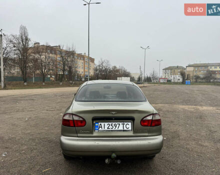 Зелений Деу Ланос, об'ємом двигуна 1.39 л та пробігом 196 тис. км за 1100 $, фото 3 на Automoto.ua