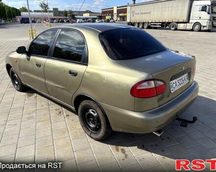 Зеленый Дэу Ланос, объемом двигателя 1.4 л и пробегом 136 тыс. км за 1400 $, фото 2 на Automoto.ua