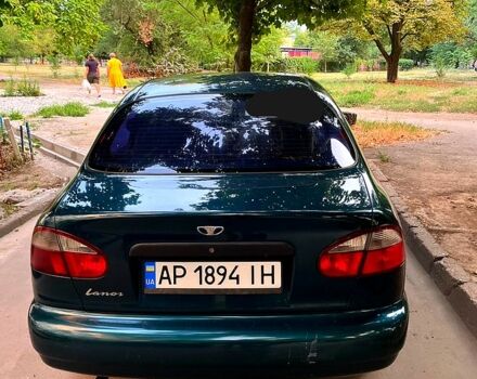 Зеленый Дэу Ланос, объемом двигателя 1.6 л и пробегом 257 тыс. км за 3300 $, фото 1 на Automoto.ua