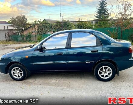 Дэу Ланос 2007 в Запорожье на Automoto.ua Зеленый Дэу Ланос, объемом двигателя 1.5 л и пробегом 154 тыс. км за 1650 $, фото 1 на Automoto.ua