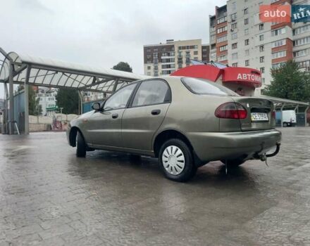 Дэу Ланос 2007 в Тернополе на Automoto.ua Зеленый Дэу Ланос, объемом двигателя 1.5 л и пробегом 176 тыс. км за 2199 $, фото 4 на Automoto.ua
