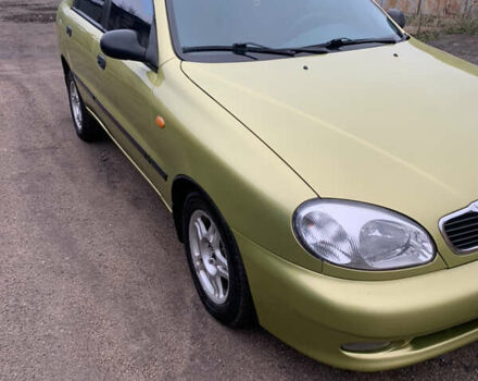 Зеленый Дэу Ланос, объемом двигателя 1.5 л и пробегом 216 тыс. км за 2700 $, фото 1 на Automoto.ua