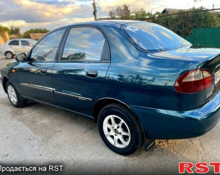 Дэу Ланос 2007 в Запорожье на Automoto.ua Зеленый Дэу Ланос, объемом двигателя 1.5 л и пробегом 154 тыс. км за 1650 $, фото 3 на Automoto.ua