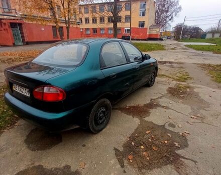 Зеленый Дэу Ланос, объемом двигателя 1.5 л и пробегом 230 тыс. км за 2250 $, фото 2 на Automoto.ua