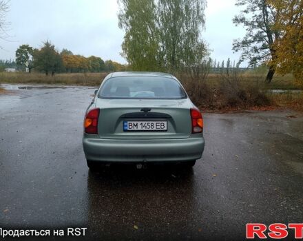 Зеленый Дэу Ланос, объемом двигателя 1.5 л и пробегом 224 тыс. км за 2500 $, фото 2 на Automoto.ua
