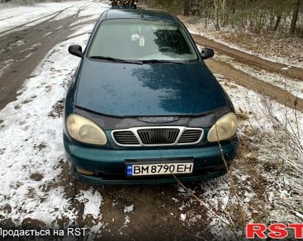 Зеленый Дэу Ланос, объемом двигателя 1.4 л и пробегом 280 тыс. км за 2000 $, фото 5 на Automoto.ua