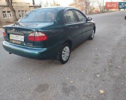 Зеленый Дэу Ланос, объемом двигателя 1.5 л и пробегом 400 тыс. км за 1850 $, фото 8 на Automoto.ua