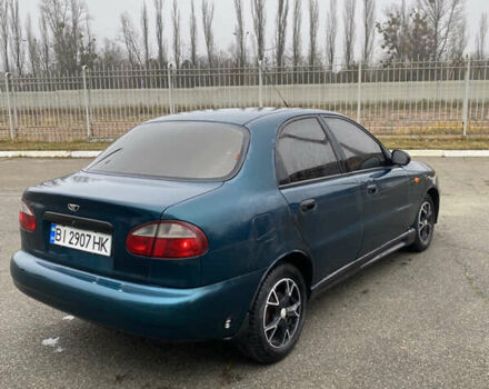 Зеленый Дэу Ланос, объемом двигателя 1.6 л и пробегом 290 тыс. км за 1499 $, фото 2 на Automoto.ua