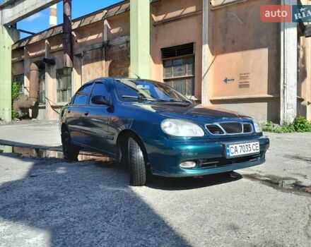 Зеленый Дэу Ланос, объемом двигателя 1.6 л и пробегом 298 тыс. км за 2600 $, фото 1 на Automoto.ua