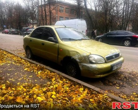Зеленый Дэу Ланос, объемом двигателя 1.5 л и пробегом 230 тыс. км за 2300 $, фото 1 на Automoto.ua