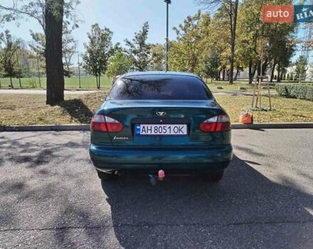 Дэу Ланос 2007 в Краматорске на Automoto.ua Зеленый Дэу Ланос, объемом двигателя 1.5 л и пробегом 185 тыс. км за 2200 $, фото 5 на Automoto.ua