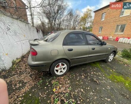 Зеленый Дэу Ланос, объемом двигателя 1.5 л и пробегом 150 тыс. км за 2500 $, фото 4 на Automoto.ua