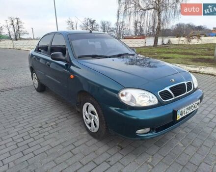 Зеленый Дэу Ланос, объемом двигателя 1.5 л и пробегом 146 тыс. км за 2300 $, фото 10 на Automoto.ua