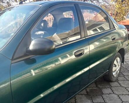 Зеленый Дэу Ланос, объемом двигателя 1.4 л и пробегом 123 тыс. км за 2200 $, фото 5 на Automoto.ua