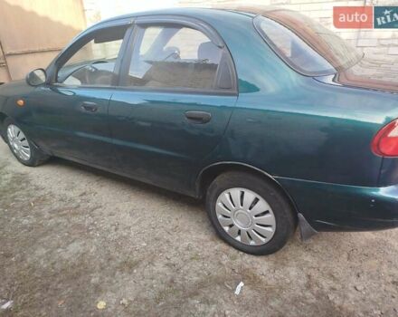 Зеленый Дэу Ланос, объемом двигателя 1.5 л и пробегом 400 тыс. км за 1850 $, фото 1 на Automoto.ua