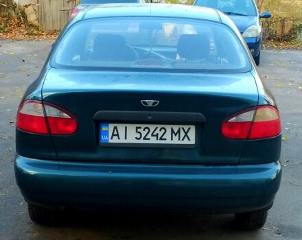 Зеленый Дэу Ланос, объемом двигателя 1.5 л и пробегом 136 тыс. км за 2200 $, фото 1 на Automoto.ua