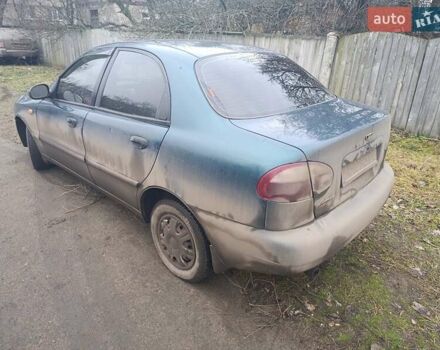 Зеленый Дэу Ланос, объемом двигателя 1.6 л и пробегом 195 тыс. км за 2952 $, фото 3 на Automoto.ua