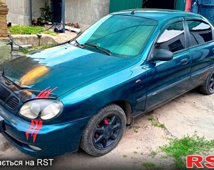 Зеленый Дэу Ланос, объемом двигателя 1.4 л и пробегом 115 тыс. км за 2100 $, фото 11 на Automoto.ua